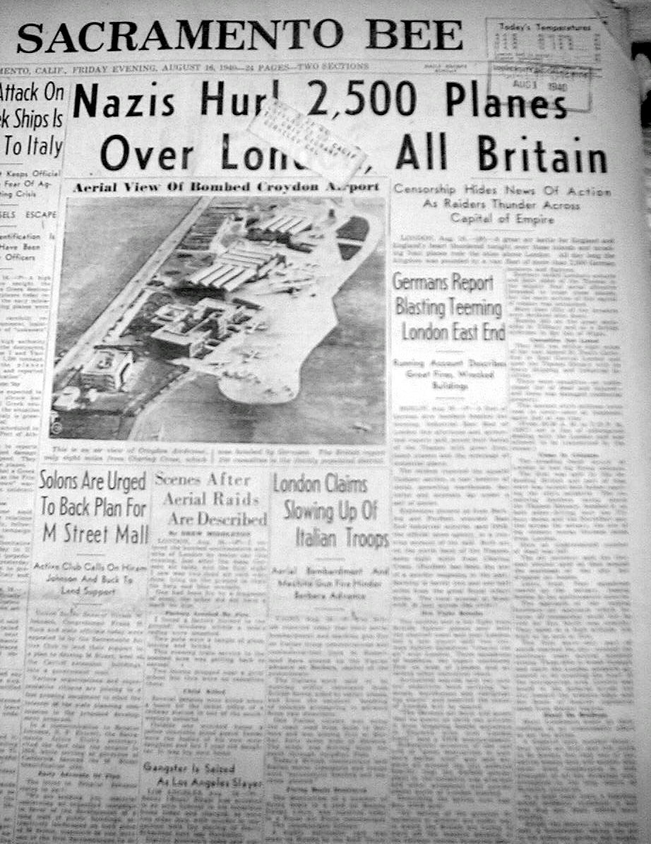 a report on the battle of britain in 1940 World war ii: the battle of britain alan taylor jul 10, 2011 45 photos thousands of pilots and air crews engaged in battle in the skies above britain, germany during the battle for britain, on august 19, 1940 # ap photo. a report on the battle of britain in 1940 World war ii: the battle of britain alan taylor jul 10, 2011 45 photos thousands of pilots and air crews engaged in battle in the skies above britain, germany during the battle for britain, on august 19, 1940 # ap photo.
