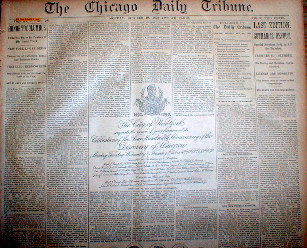 1892 newspaper Outlaw EMMETT DALTON Coffeyville KANSAS + NYC COLUMBUS