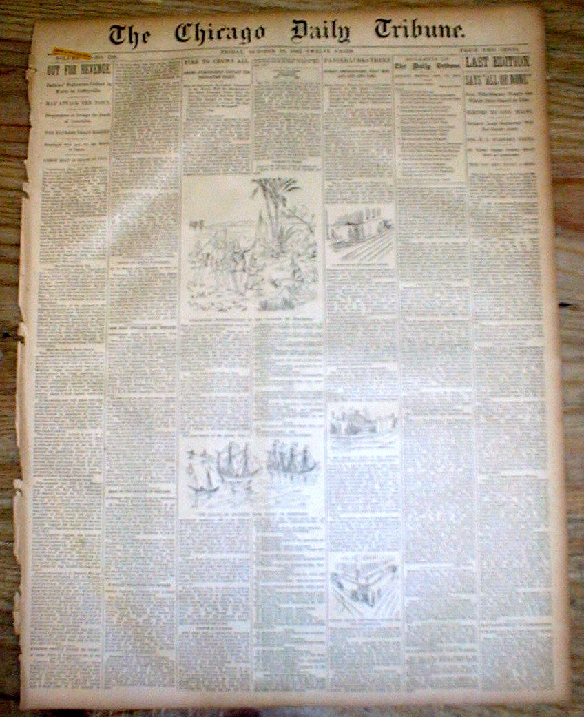 1892 newspaper DALTON OUTLAW GANG KILLED during COFFEYVILLE Kansas BANK