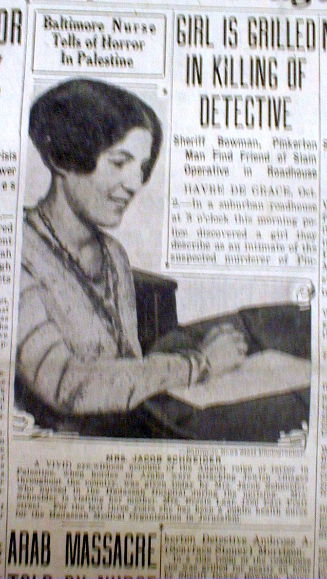 1929 newspaper Eyewitness Account HEBRON MASSACRE of JEWS by ARABS in